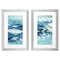 Marble Montage Silver Framed Wall Art