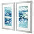 Marble Montage Silver Framed Wall Art
