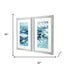 Marble Montage Silver Framed Wall Art