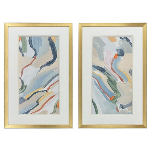 Pour Monsieur Gold Framed Wall Art