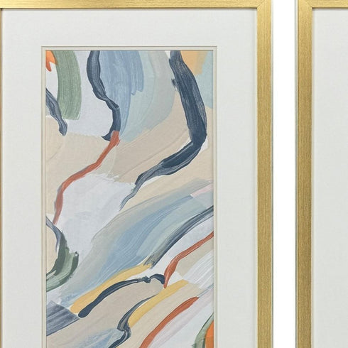 Pour Monsieur Gold Framed Wall Art