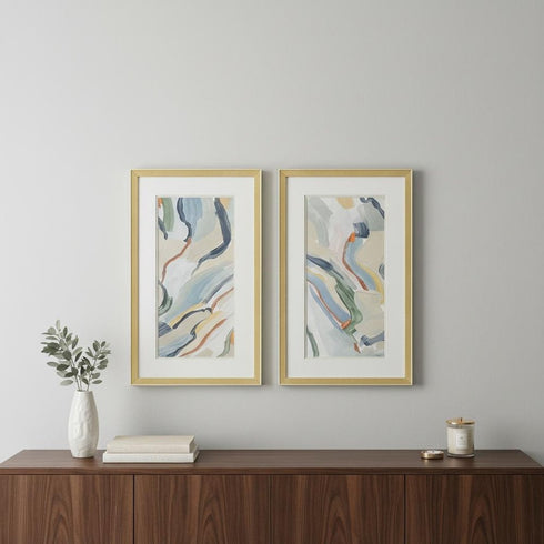 Pour Monsieur Gold Framed Wall Art