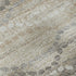 8' X 10' Beige And Ivory Abstract Geometric Washable Area Rug With UV Protection