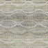 5' X 8' Pewter And Ivory Abstract Geometric Washable Area Rug With UV Protection
