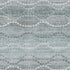 8' X 10' Teal And Ivory Abstract Geometric Washable Area Rug With UV Protection