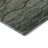 5' X 8' Sage And Gray Abstract Geometric Washable Area Rug With UV Protection