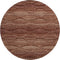 8' Rust And Copper Abstract Geometric Washable Round Rug With UV Protection
