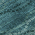 9' X 12' Turquoise And Aqua Abstract Geometric Washable Area Rug With UV Protection