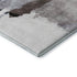 8' X 10' Brown And Ivory Abstract Washable Area Rug With UV Protection