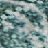 5' X 8' Teal And Ivory Abstract Washable Area Rug With UV Protection