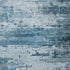 5' X 8' Blue And Gray Abstract Washable Area Rug With UV Protection