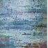 5' X 8' Blue And Purple Abstract Washable Area Rug With UV Protection