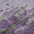 5' X 8' Purple And Green Abstract Washable Area Rug With UV Protection