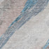 5' X 8' Brown And Blue Abstract Washable Area Rug With UV Protection