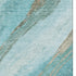 8' X 10' Turquoise And Teal Abstract Washable Area Rug With UV Protection