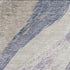 5' X 8' Coffee And Purple Abstract Washable Area Rug With UV Protection