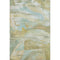 8' X 10' Beige And Ivory Abstract Washable Area Rug With UV Protection