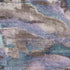5' X 8' Coffee And Blue Abstract Washable Area Rug With UV Protection