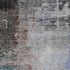 5' X 8' Brown And Blue Abstract Washable Area Rug With UV Protection