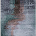 8' X 10' Blue And Brown Abstract Washable Area Rug With UV Protection