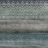 5' X 8' Blue And Gray Geometric Washable Area Rug With UV Protection
