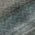 5' X 8' Blue And Gray Geometric Washable Area Rug With UV Protection