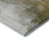 8' X 10' Green And Ivory Abstract Washable Area Rug With UV Protection