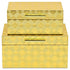 5" Gold Hand Painted Decorative Keepsake Box