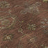 8' X 10' Rust And Beige Oriental Washable Area Rug With UV Protection