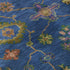 9' X 12' Blue And Green Oriental Washable Area Rug With UV Protection