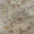 8' Beige And Brown Southwestern Washable Round Rug With UV Protection