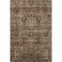 5' X 8' Brown And Gray Southwestern Washable Area Rug With UV Protection