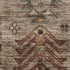 5' X 8' Brown And Gray Southwestern Washable Area Rug With UV Protection