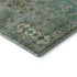 8' Sage And Copper Southwestern Washable Round Rug With UV Protection