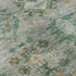 8' Sage And Copper Southwestern Washable Round Rug With UV Protection