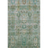 9' X 12' Sage And Copper Southwestern Washable Area Rug With UV Protection