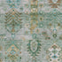 9' X 12' Sage And Copper Southwestern Washable Area Rug With UV Protection