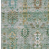 9' X 12' Sage And Copper Southwestern Washable Area Rug With UV Protection