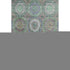 8' X 10' Green And Gray Geometric Washable Area Rug With UV Protection