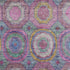 8' X 10' Pink And Blue Geometric Washable Area Rug With UV Protection