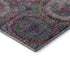 8' X 10' Pink And Blue Geometric Washable Area Rug With UV Protection