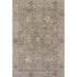 8' X 10' Khaki And Beige Oriental Washable Area Rug With UV Protection