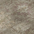 8' X 10' Khaki And Beige Oriental Washable Area Rug With UV Protection
