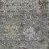 9' X 12' Pewter And Taupe Oriental Washable Area Rug With UV Protection