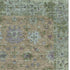5' X 8' Brown And Lavender Oriental Washable Area Rug With UV Protection