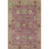 8' X 10' Pink And Beige Oriental Washable Area Rug With UV Protection