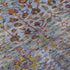 8' X 10' Blue And Red Floral Vines Washable Area Rug With UV Protection