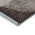 5' X 8' Brown And Ivory Abstract Washable Area Rug With UV Protection