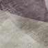 5' X 8' Brown And Ivory Abstract Washable Area Rug With UV Protection