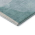 8' X 10' Pale Aqua And Beige Abstract Washable Area Rug With UV Protection